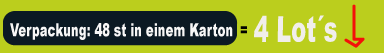 verpackung 48 st = 4 Lot`s